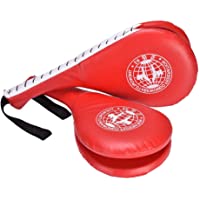 Alomejor 1 par de almohadillas de kickboxing duraderas de doble objetivo para karate Tae Kwon Do boxeo- entrenamiento de…